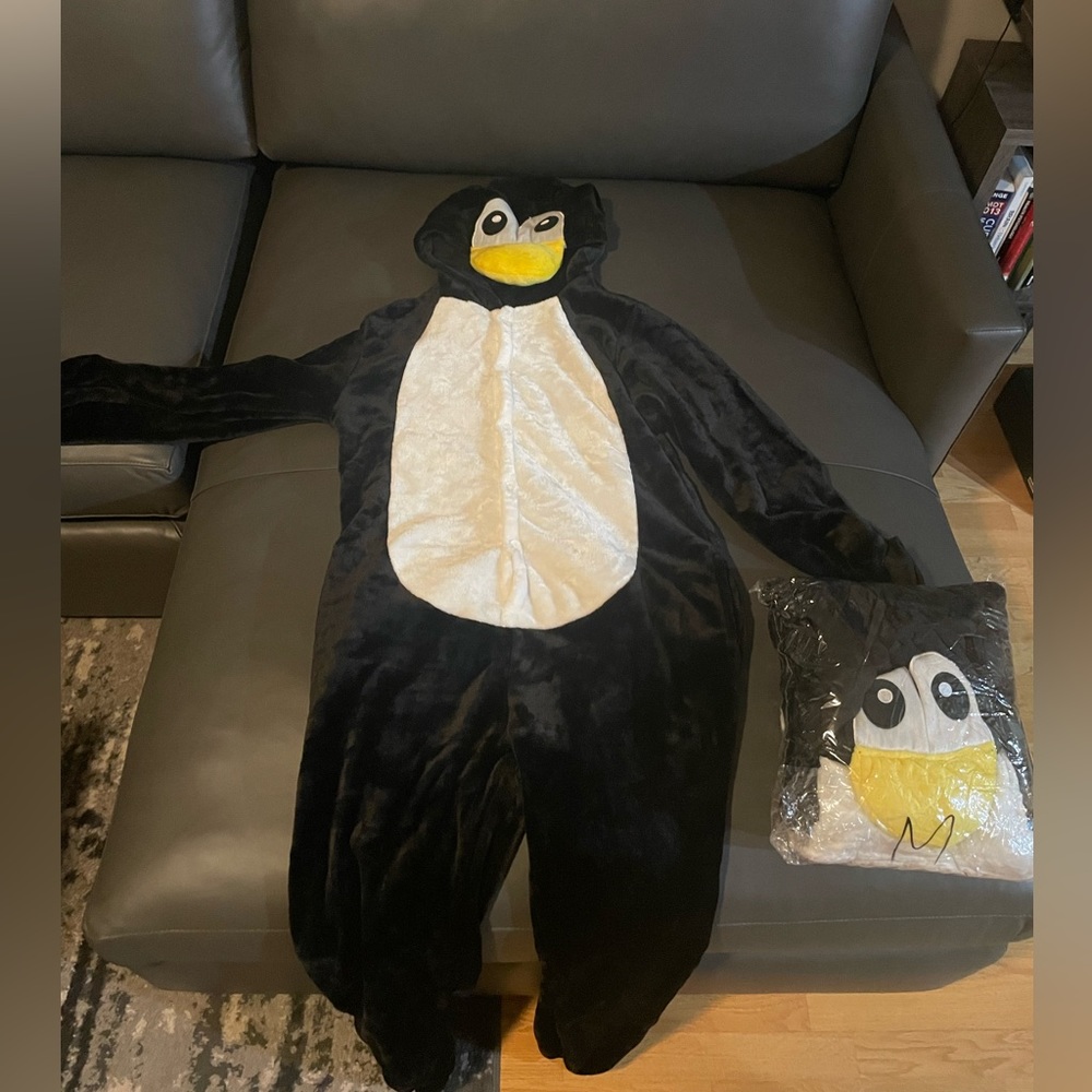 Fun Furry Penguin Onesies (2 included in price)